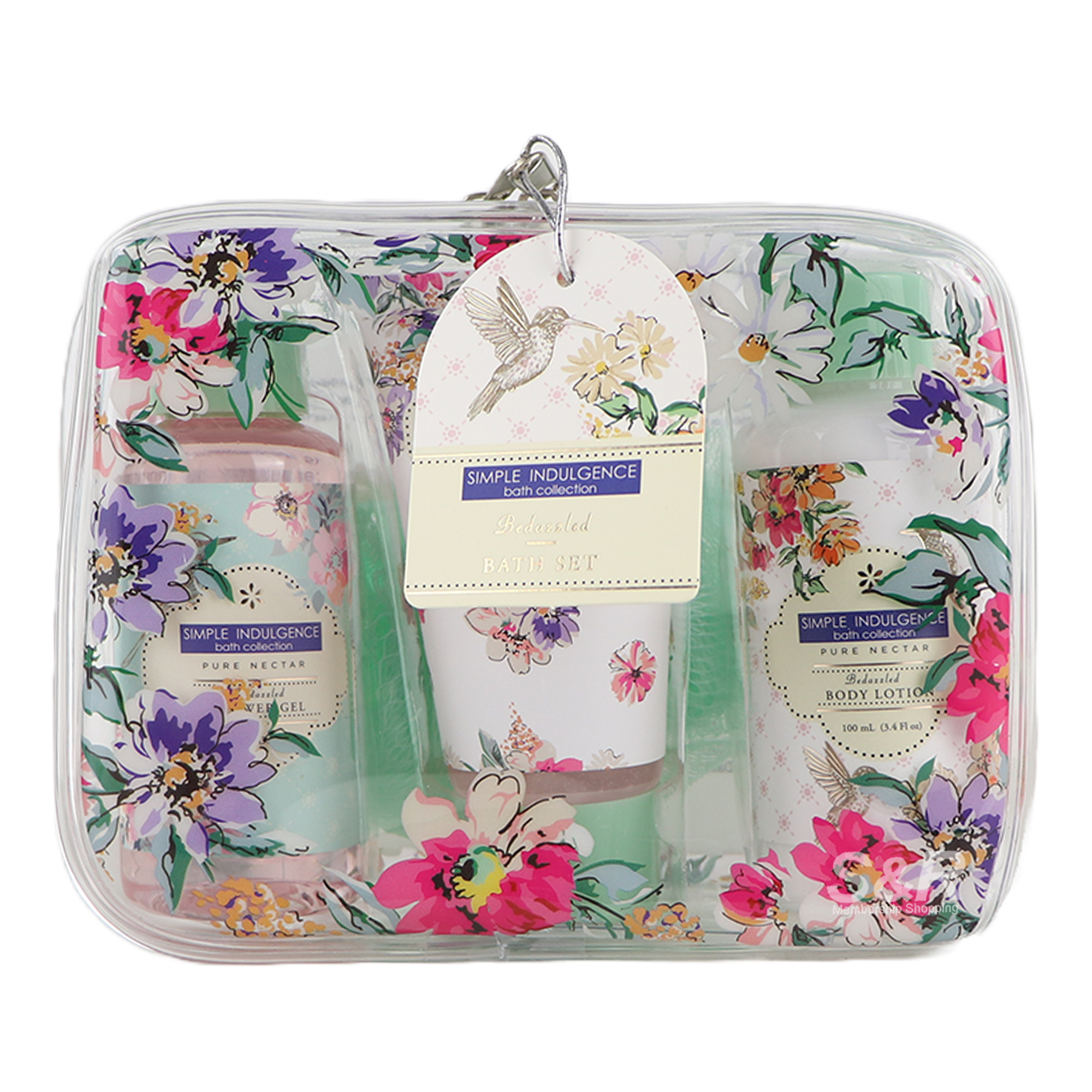 Simple Indulgence Bedazzled Bath Set Collection Simple Indulgence Bedazzled Bath Set Collection